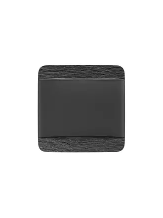 VILLEROY & BOCH | Speiseteller quadratisch  Manufacture Rock 28x28cm | 